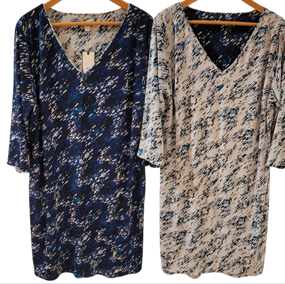 Dana Buchman Dresses & Skirts - Dana‎ Buchman Reversible Dress NWT XXL